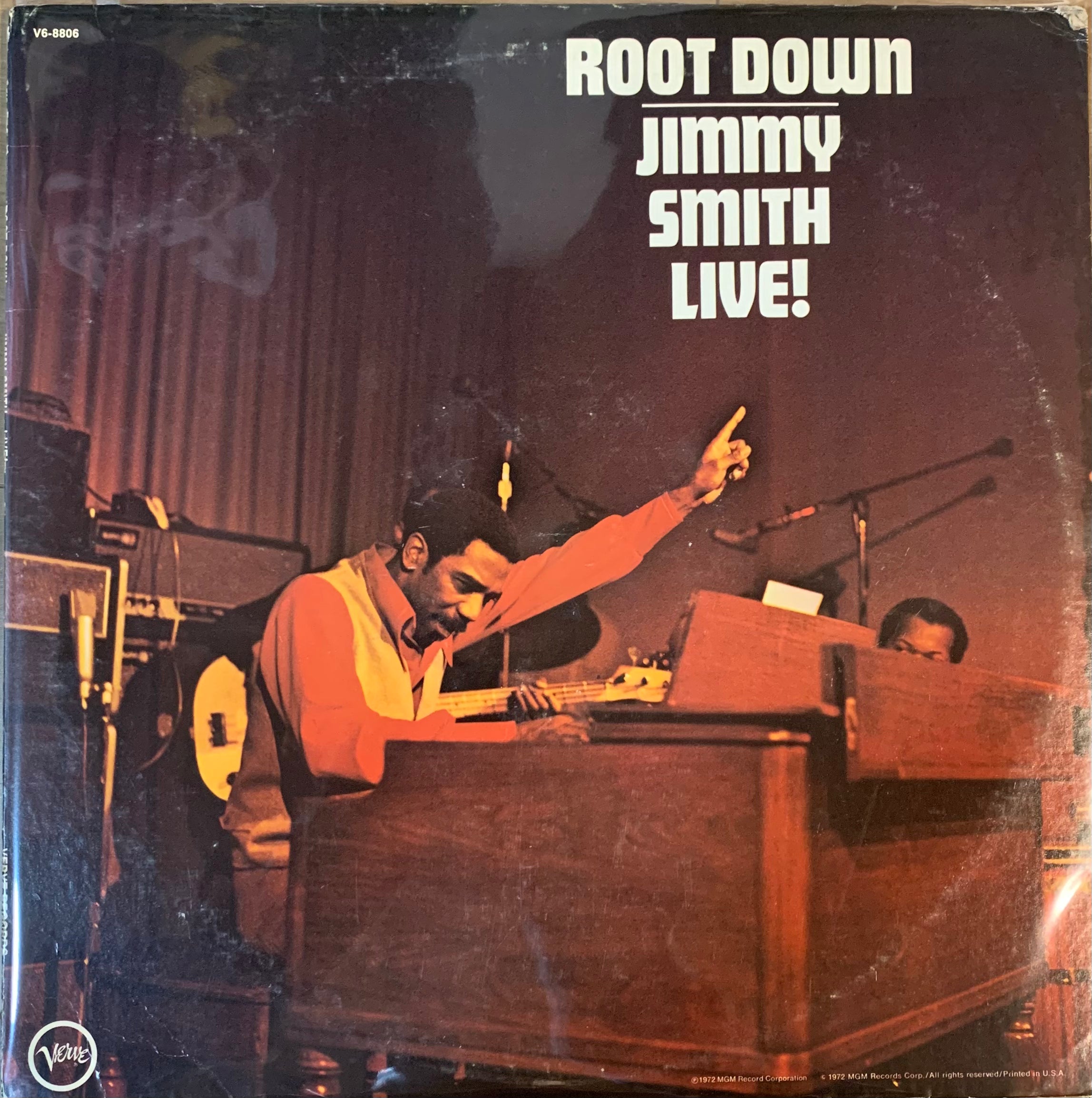 ★ＵＳオリジナル盤★『JIMMY SMITH』レアグルーヴ、ジャズファンク名盤 USED】Jimmy Smith - Root Down (LP) – CELLAR RECORDS