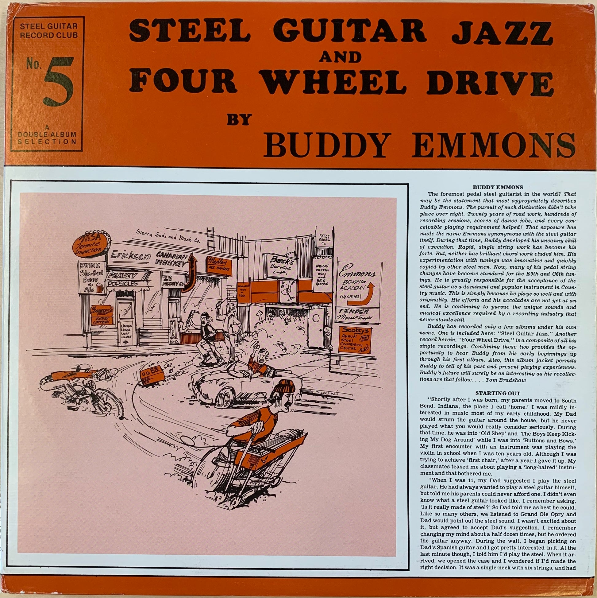 USED】Buddy Emmons - Steel Guitar Jazz & FourWheel Drive (LP USED】Buddy Emmons - Steel Guitar Jazz & FourWheel Drive (LP