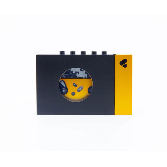 We Are Rewind Cassette Player(Black & Yellow - Amy)