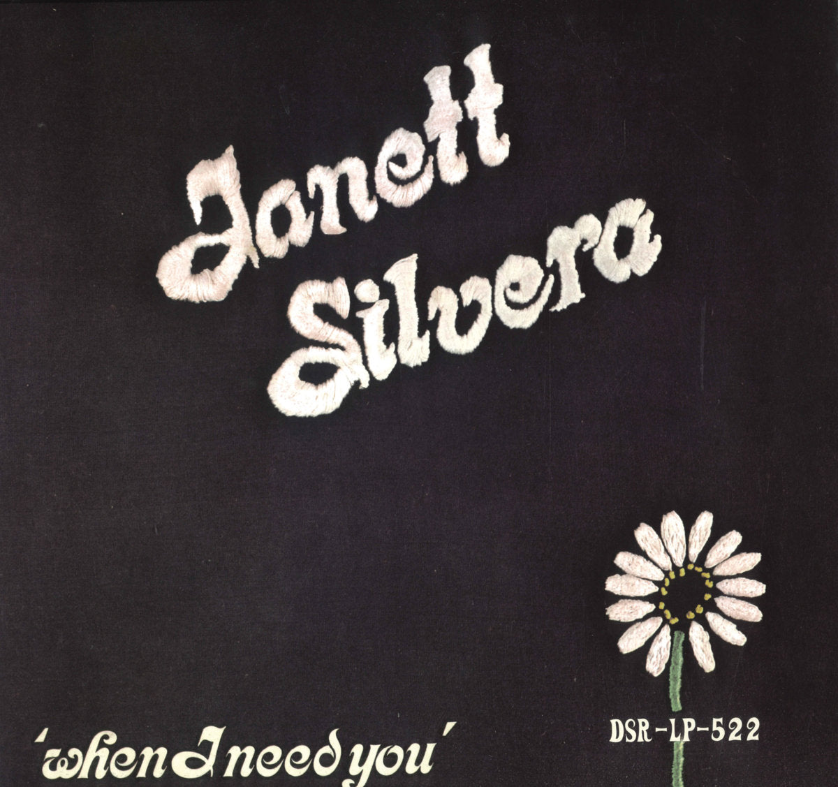 Janett Silvera - When I Need You (LP)