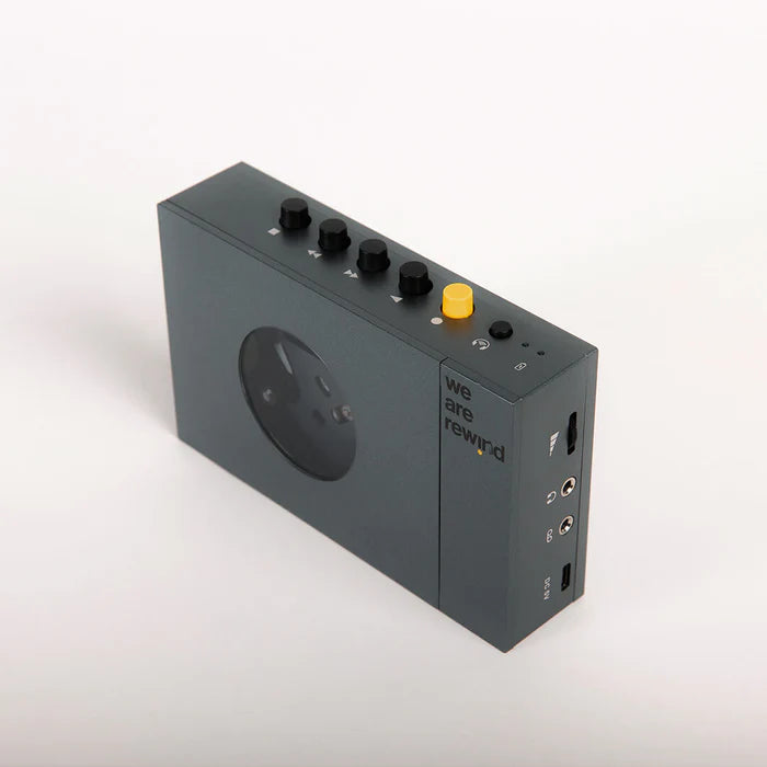 カセットプレーヤー we are rewind We Are Rewind Cassette Player (Grey - KEITH) – CELLAR RECORDS