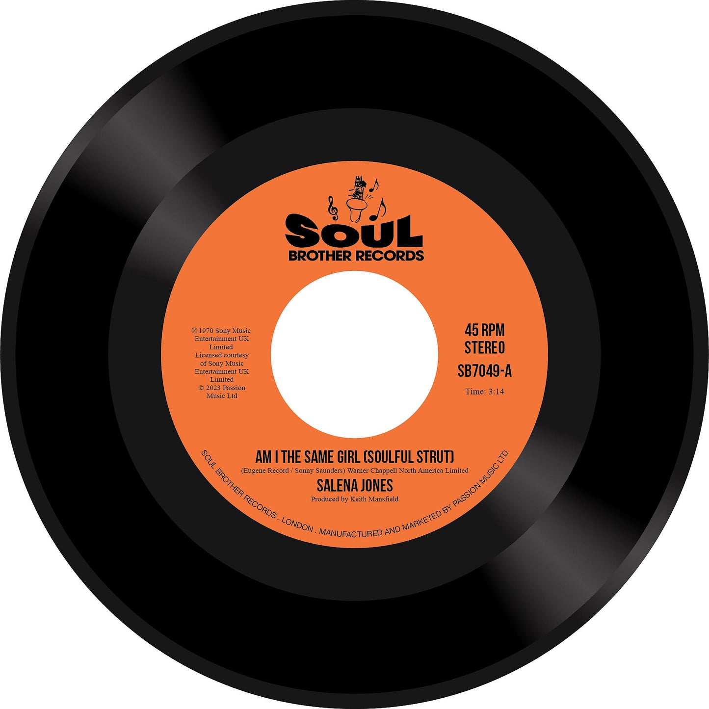 Salena Jones - Am I The Same Girl (Soulful Strut) / Right Now(7)